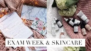 MY FIRST AMERICAN LAW SCHOOL/UNI EXAMS + SKIN CARE TALK | DC Diaries #12