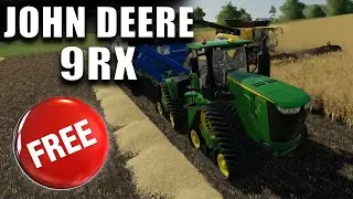 Free Bourgault DLC - John Deere 9RX Mod for Farming Simulator 19 | Farm 19 Download Free