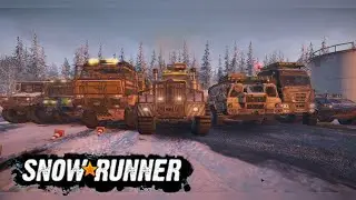 🔴LIVE- Heavy Trucks SNOWRUNNER Washington North America No Commentary