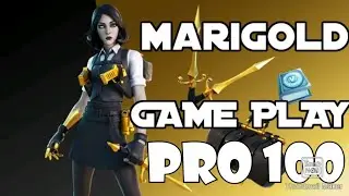 PRO 100 WITH NEW MARIGOLD FEMALE MIDAS SKIN