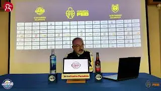 Rolda de prensa de Moncho López tralo partido ante Inveready Gipuzkoa