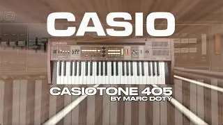 12-The Casio Casiotone 405- The GREATEST drums in THE WORLD: Drum patterns Part2