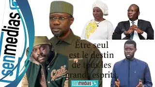 [🔴LIVE] Être seul est le destin de tous les grands esprits. N'est pas mieux pour Sonko d'être seul.
