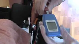 Lactate testing process and results