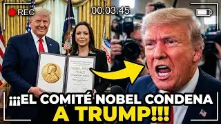 Noticias de última hora: El Comité Nobel contraataca a Trump por robar la medalla
