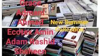 Grace Fabrics International- Ahmad Fabrics Rashid Ecotex and Shaheen New Summer Collection