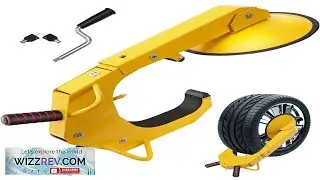 VEVOR Wheel Lock Clamp 1 Pack Trailer Wheel Lock Heavy Duty Anti Theft