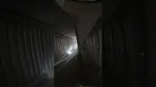 POV Construction Disaster &ndash; Demolition Zone Ceiling Collapse Caught on Helmet Cam