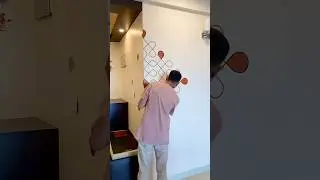 Kolam Wall Art in Bangalore | Prakash Garg #wallart #kolam #prakashgarg