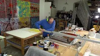 Portrait-Video #192 | screen-printing 