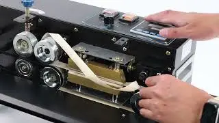 How to Change the Letter Wheel and the Replacement Belt