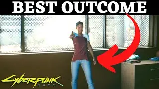 Anna Hamill Cyberpunk 2077 DIALOGUE OPTIONS BEST OUTCOME