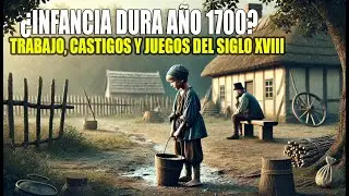 &iquest;Infancia Dura a&ntilde;o 1700? Trabajo, Castigos y Juegos del Siglo XVIII