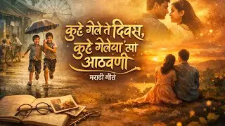 कुठे गेले ते दिवस | कुठे गेल्या त्या आठवणी | Emotional Marathi Song | Nostalgic Love Song #ai