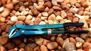 Best swedish pipe range tool how to use youtube||Pipe Wrench Spanner Bent Nose S-type|New tools 2025