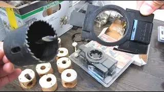 My Experience Drilling 9 Door Lock Holes Using $10 Door Installation Kit | Harbor Freight