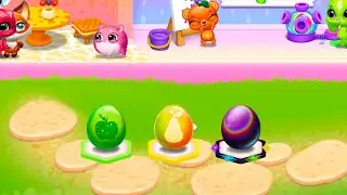 New collect all virtual pets in tutoflips pet doll house 