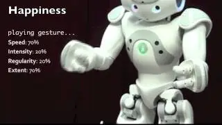 Robot telepresence: Converting emotional voice to motion