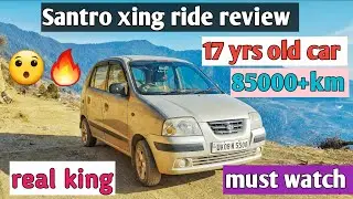 Santro xing ride review😯 #santroxing #hyundai