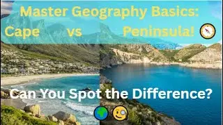 Difference between a cape and a peninsula