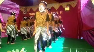 Tari Topeng Putra - Perpisahan SD