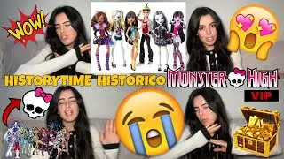 🦇C&oacute;mo CONSEGU&Iacute; la COLECCI&Oacute;N COMPLETA de Monster High G1 Wave 1 en CAJA 😱✨ | HISTORYTIME Real💥💀