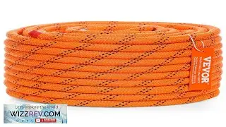 VEVOR Dual Twisted Polyester Cord 1 2 inch by 120 feet 48 Strand 8000
