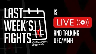 The State of the UFC Rankings Entering 2026 | Last Week's Fights