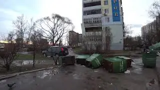 Ураган в Дмитрове. 21.04.2018.