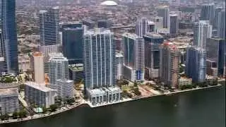 Miami Downtown, Miami Beach and Key Biscayne Aerial Tour