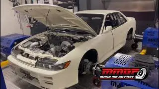 PJ's AWD S13 SR22VET 1000hp Dyno