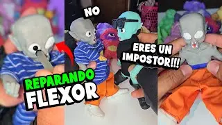 REPARANDO FLEXOR 🤕 con LATEX 💦 | TUTORIAL #humor #tutorial #ojos #impostor #funny #latex #goku #fyp