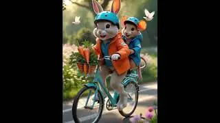 Bunny n rat true friendship #animation # #cartoon #bunny #rat  #cute