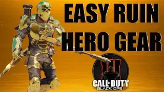 BO3 HOW TO UNLOCK GOLD RUIN HERO GEAR EASY TIPS- BLACK OPS 3