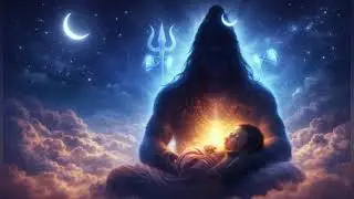 Sleep in Shiva&rsquo;s Shadow 🌙🔱 | Anxiety Relief & Deep Sleep 😴 #meditationsleep 