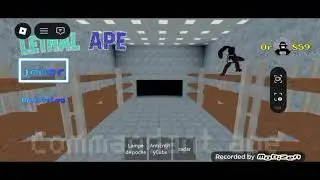 Roblox Lethal ape: New player animation & new menu & new year timer