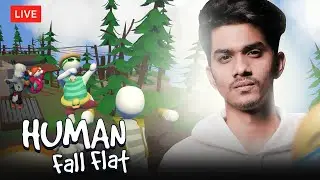 Live : Human Fall Flat Now And Valorant 5 vs 5