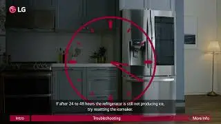 [Холодильники LG] Устранение неполадок в холодильнике LG: не получается сделать лёд