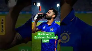 Why Virat Kohli Drinks BLACK Water? 🤨🖤 #Shorts #business #viralshorts  #viratkohli
