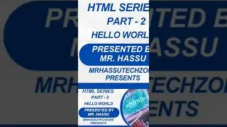 HTML Basic Hello World 🚀