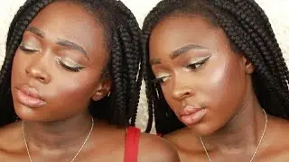 Khaki Green Cut Crease Prom Look