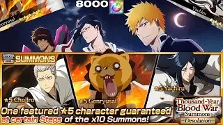 Bleach Brave Souls ► TYBW Summons ROUND 18 ► 6000 ORBS