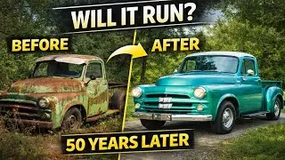 Abandoned 1950s Truck Restoration | Will It Run After 50 Years? 