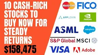 10 Cash-Rich Stocks to Buy Now for Steady Returns