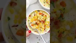 Classic Creamy Corn Chowder (Gluten-Free!)