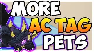 MORE AC TAG FREE PETS! *FAR0 & DRAGONS* AQW 2019