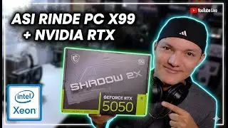 🔴Nvidia RTX 5050  + XEON 2690 V4  ¿PC GAMER XEON vale la pena en 2026? 🤔 (Respondo Todo)