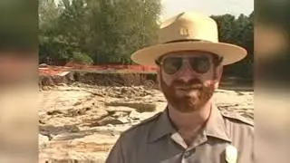 Девонское ископаемое ущелье озера Коралвилл