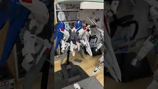 Gundam Freedom Broken Leg Joint. #gunpla #gundam #sadstory #gundamseed #freedomgundam