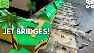 Kahului Maui 1:400 Scale Model Airport Update JETWAYS HAVE BEEN ADDED!